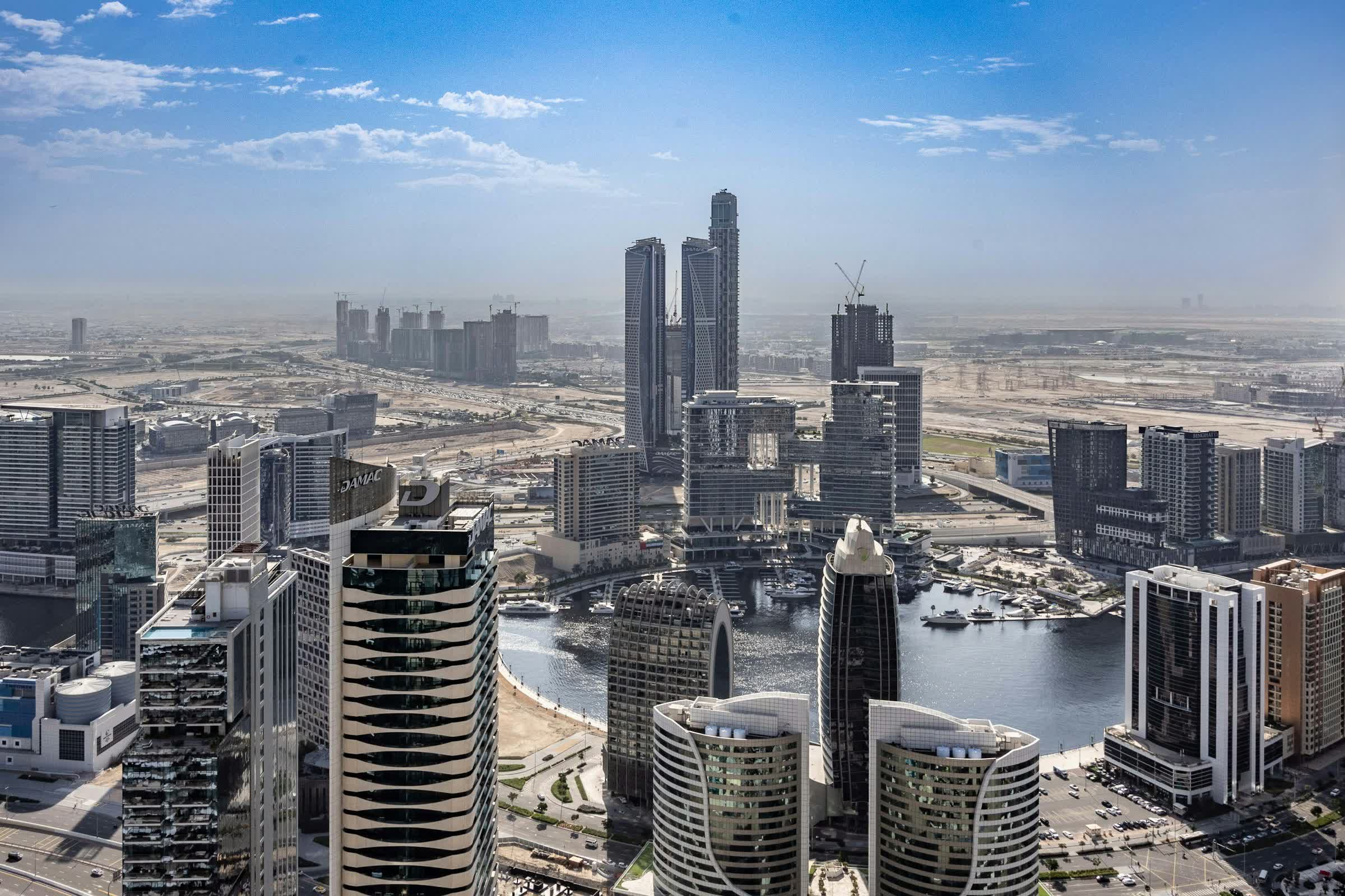 Dubai off-plan towers under development